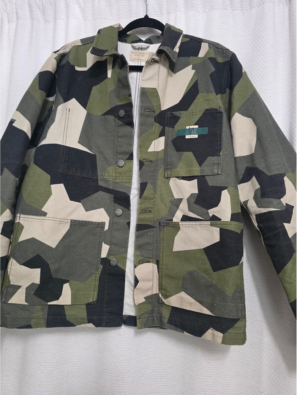 Nudie Jeans Paul Swedish Camo Jacket size M